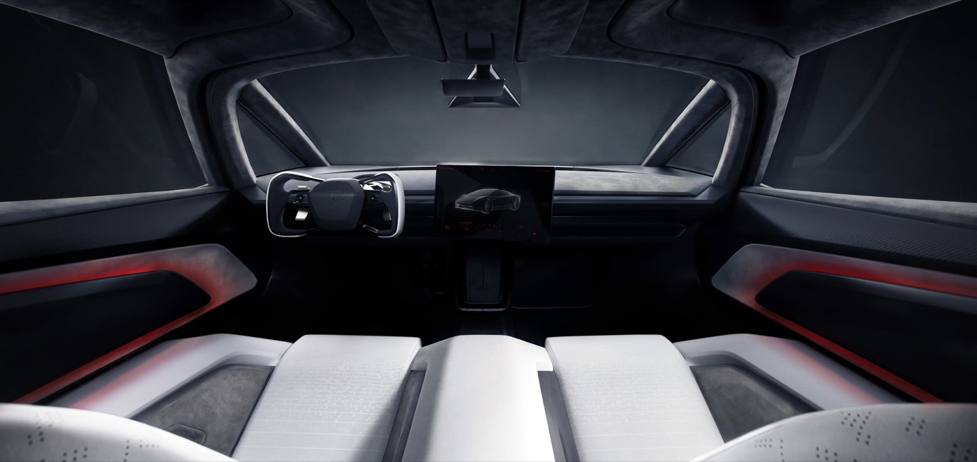 Current Roadster cabin in Tesla’s official imagery.